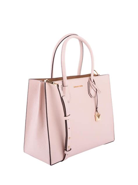 michael kors mercer tote pink